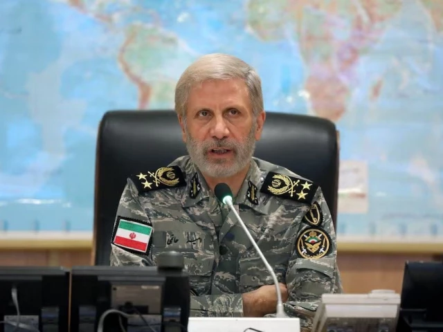 iranian army commander in chief amir hatami attends a meeting in the iranian army s war command room at an undisclosed location in iran in this handout image obtained on june 23 2025 photo reuters