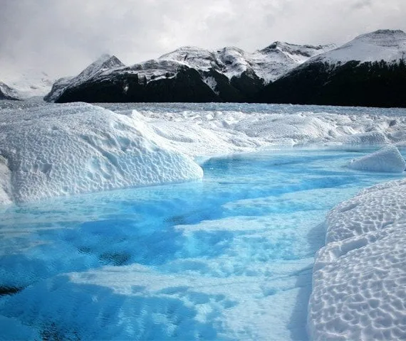 a glacial lake in hunza photo express