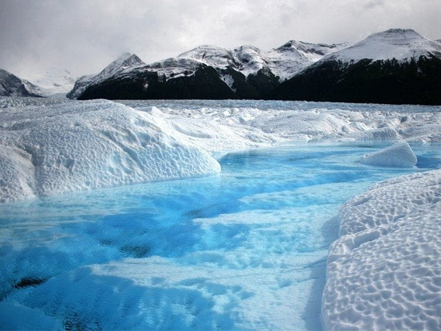 a glacial lake in hunza photo express