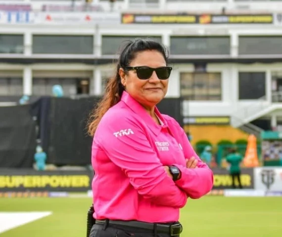 saleema imtiaz will officiate in her first odi bilateral series