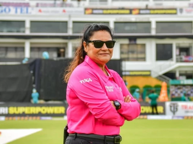 saleema imtiaz will officiate in her first odi bilateral series