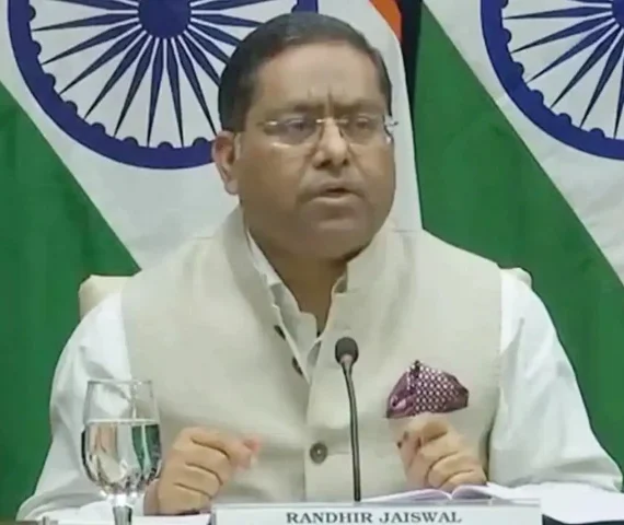 indian foreign ministry spokesperson randhir jaiswal photo screengrab