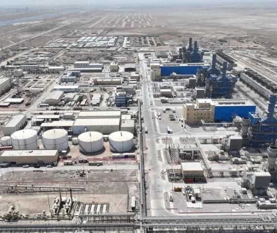 a drone view shows shatt al basra gas power plant in basra iraq august 30 2025 reuters