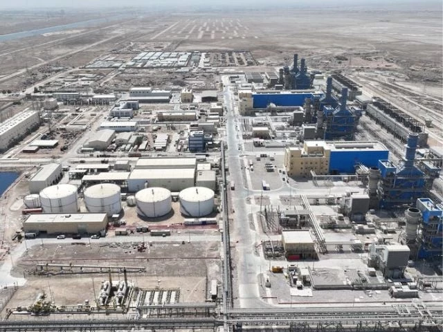 a drone view shows shatt al basra gas power plant in basra iraq august 30 2025 reuters