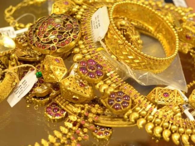 in 2006 07 a 1 percent withholding tax was imposed on commercial imports of gold in the country photo express news