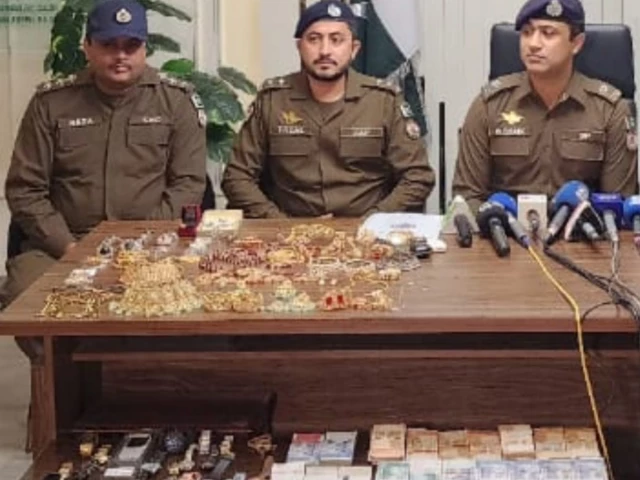 chung police arrest five member burglary gang including serving former constables