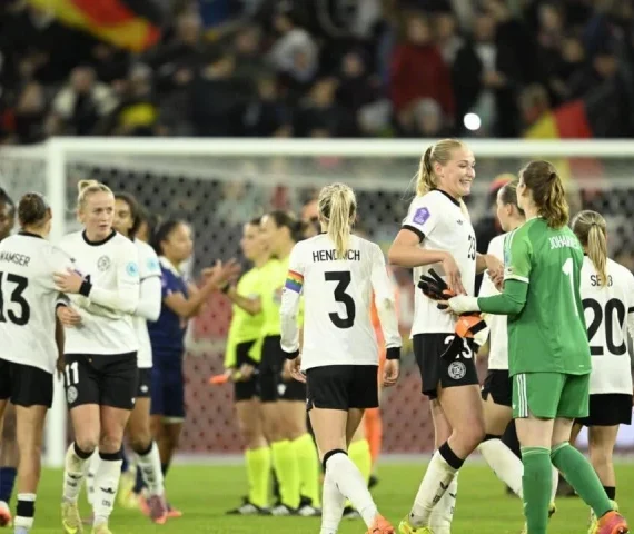 germany host spain in the first leg of their nations league final in kaiserslautern on friday photo afp