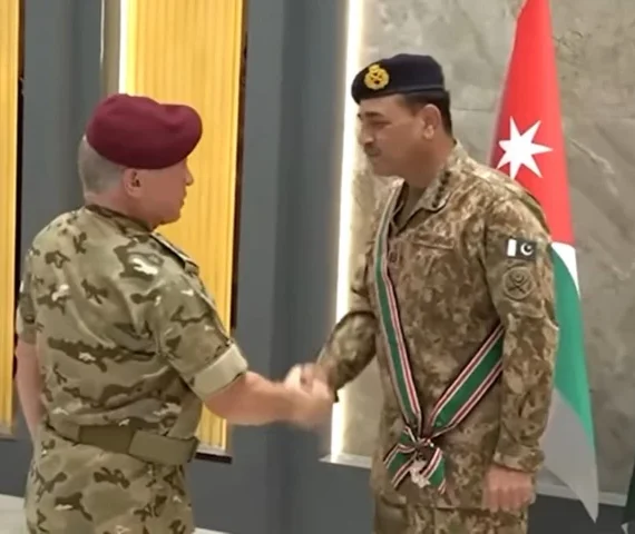 jordan s king confers upon coas the order of the military merit of first degree photo ispr