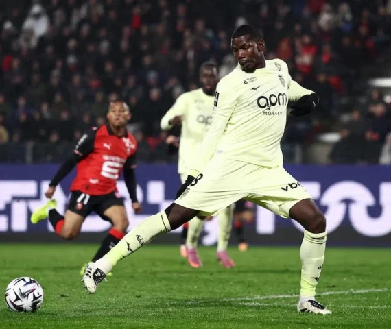as monaco s paul pogba in action photo reuters
